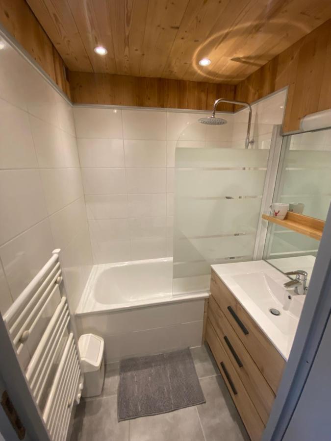 Chaleureux Appartement Renove Ambiance Chalet Praz-sur-Arly Luaran gambar