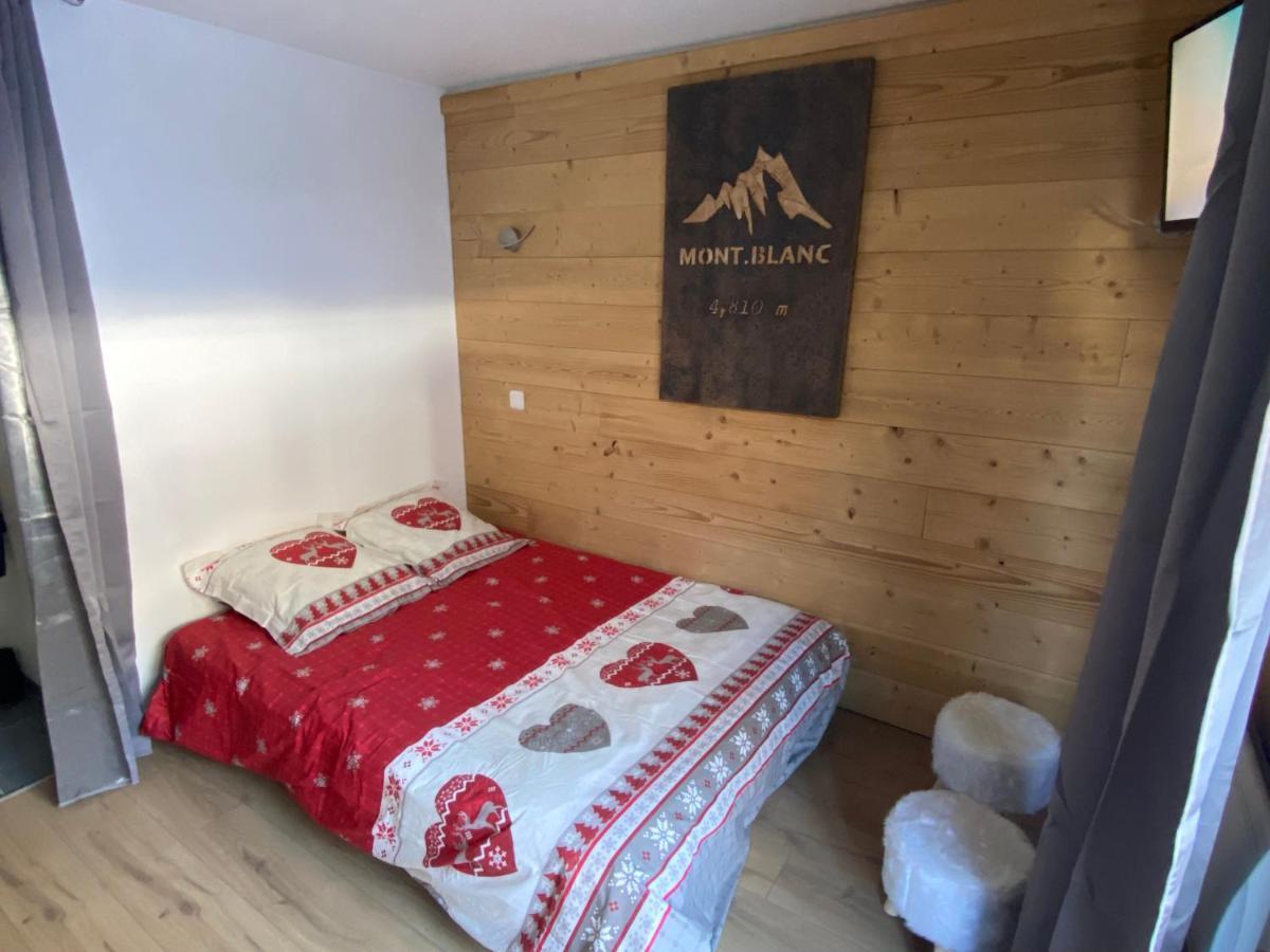 Chaleureux Appartement Renove Ambiance Chalet Praz-sur-Arly Luaran gambar